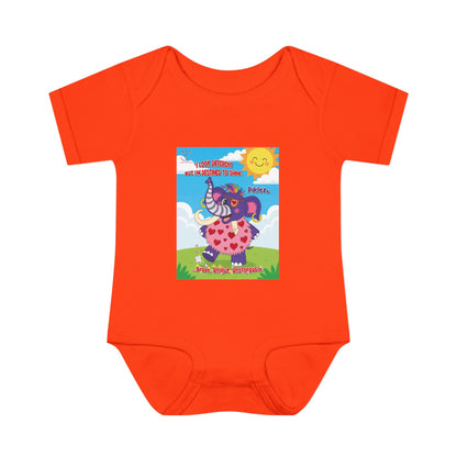 Piklez™ Infant Bodysuit – “Destined to Shine” Baby Outfit | Smile Universe Collection