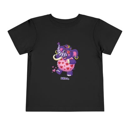 Piklez™ Toddler Short Sleeve Tee – "Full of Love!" Graphic Shirt | Smile Universe Collection