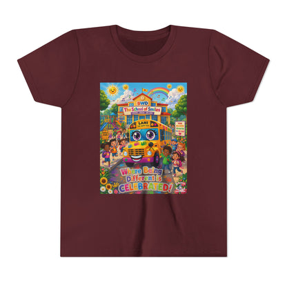 Lani™ Youth Short Sleeve Tee – "Where Being Different is CELEBRATED!" Graphic Shirt