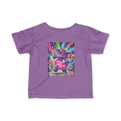 Piklez™ Infant Fine Jersey Tee – "Born to Celebrate!" Graphic Shirt | Smile Universe Collection