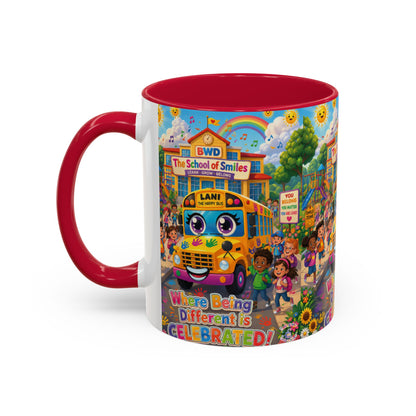 Lani™ Colorful Mug (11oz & 15oz) – "Where Being Different is CELEBRATED!" Graphic