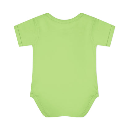 Smile Universe™ Infant Baby Rib Bodysuit – "Where Being Different is CELEBRATED!" Graphic