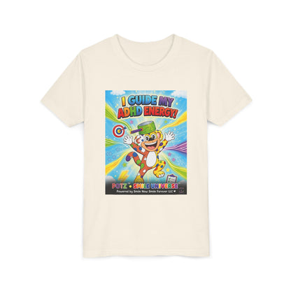 Potz™ Youth Short Sleeve Tee – "I Guide My ADHD Energy!" Graphic Tee | Smile Universe Collection