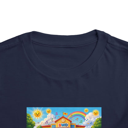 Lani™ Toddler Short Sleeve Tee – "Where Being Different is CELEBRATED!" Graphic Shirt