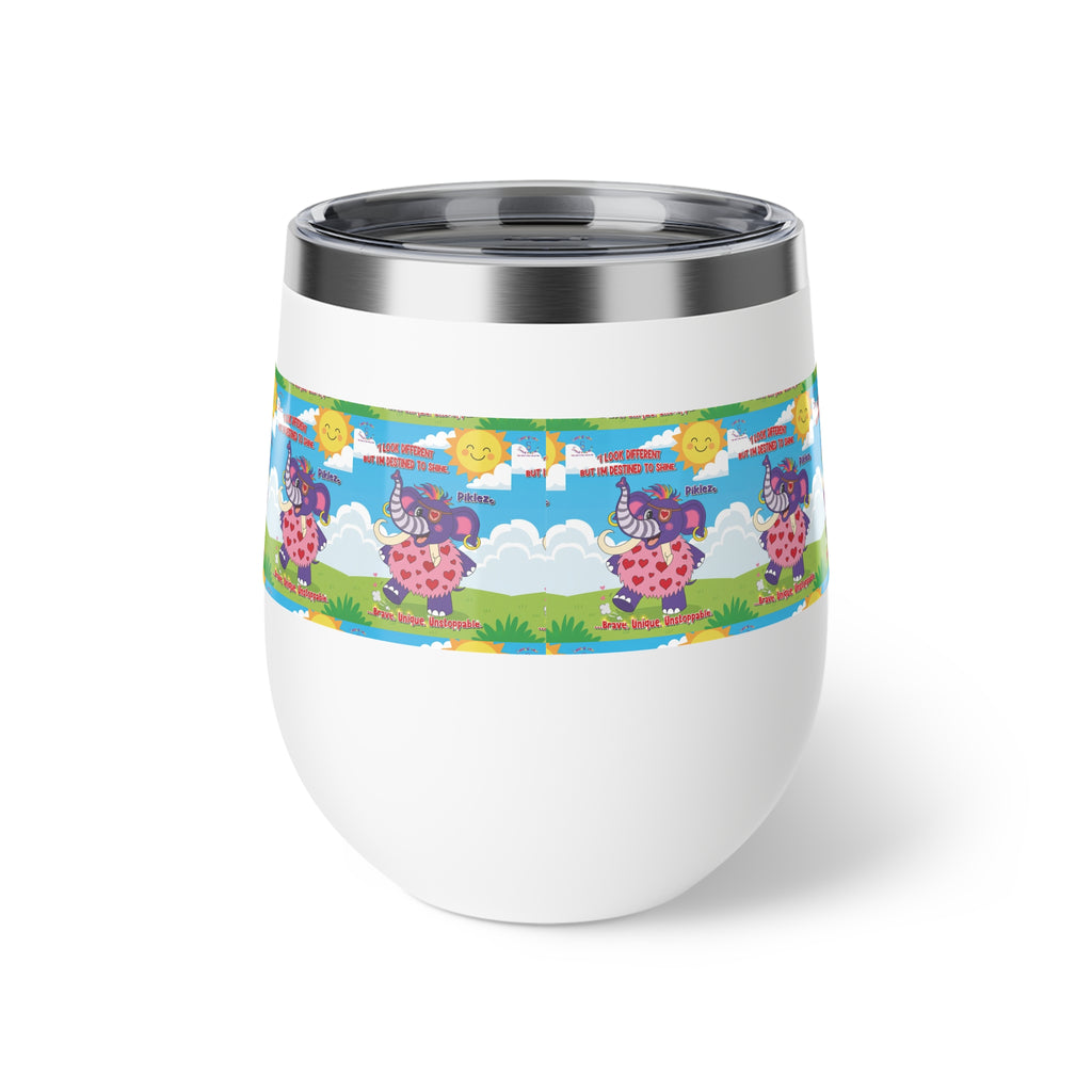 Piklez™ Copper Vacuum Insulated Cup – “Destined to Shine” Travel Mug | Smile Universe Collection