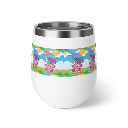 Piklez™ Copper Vacuum Insulated Cup – “Destined to Shine” Travel Mug | Smile Universe Collection