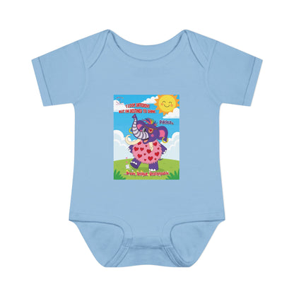 Piklez™ Infant Bodysuit – “Destined to Shine” Baby Outfit | Smile Universe Collection