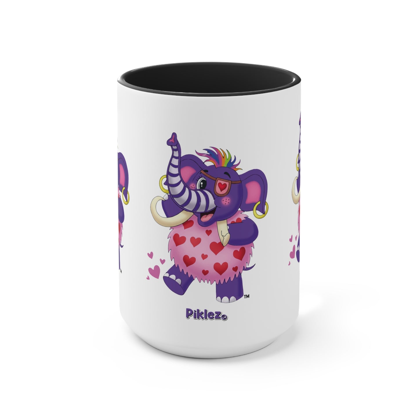 Piklez™ Accent Mug – "Full of Love!" Graphic | Smile Universe Collection