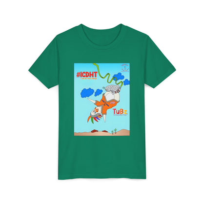 TuBz™ "I Can Do Hard Things" Youth T-Shirt | Youth Short Sleeve Tee - Motivational Kids Graphic Tee