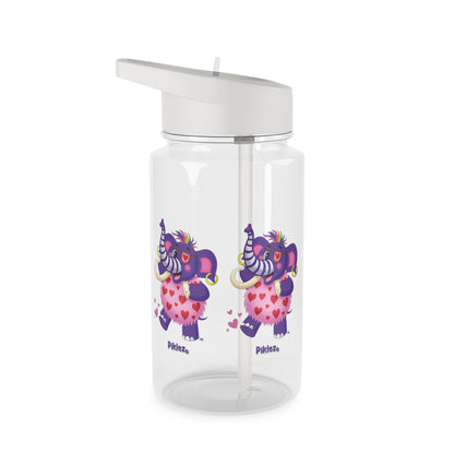 Piklez™ Tritan Water Bottle – "Full of Love!" Graphic | Smile Universe Collection