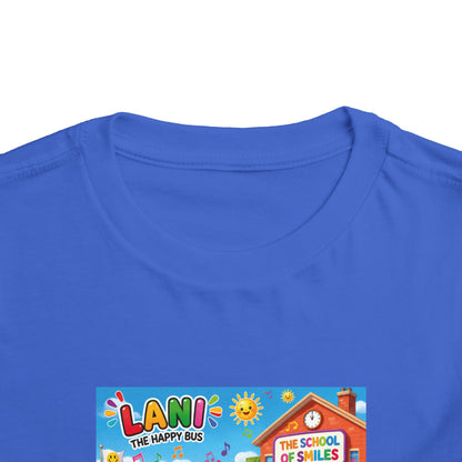 Lani™ Toddler Short Sleeve Tee – "Let's Sing Happiness Together!" Graphic
