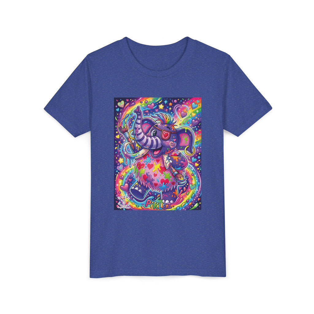 Piklez™ Youth Short Sleeve Tee – "Magic Paint!" Graphic Shirt | Smile Universe Collection