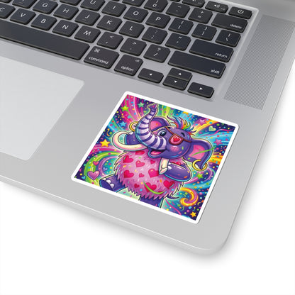 Piklez™ Kiss-Cut Stickers – "Born to Celebrate!" Graphic | Smile Universe Collection