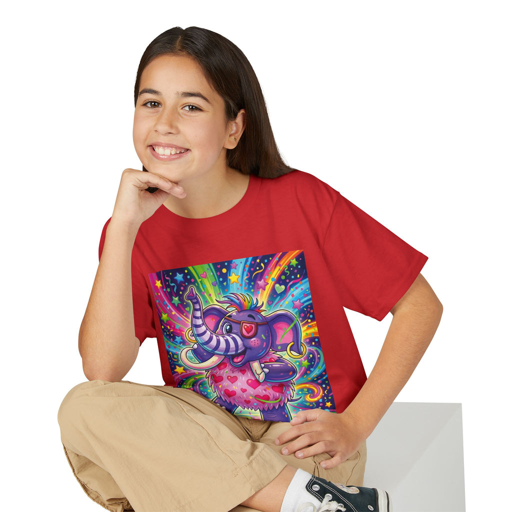 Piklez™ Youth DryBlend® T-Shirt – "Born to Celebrate!" Graphic Shirt | Smile Universe Collection