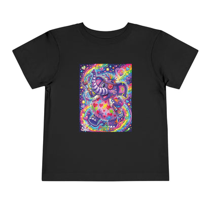 Piklez™ Toddler Short Sleeve Tee – "Magic Paint!" Graphic Shirt | Smile Universe Collection