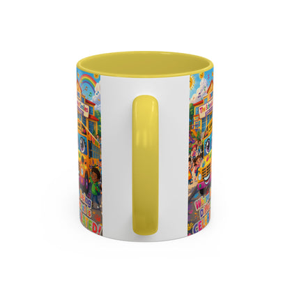 Lani™ Colorful Mug (11oz & 15oz) – "Where Being Different is CELEBRATED!" Graphic