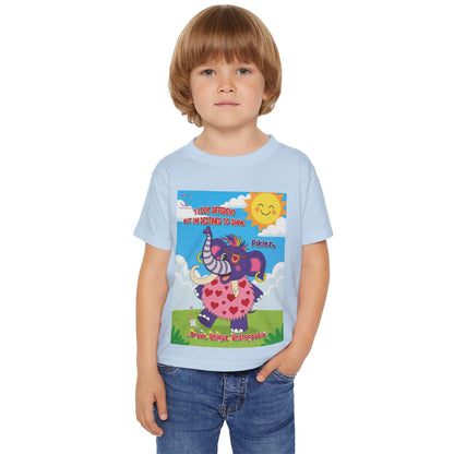 Piklez™ Toddler T-Shirt – “Destined to Shine” Kids Graphic Tee | Smile Universe Collection