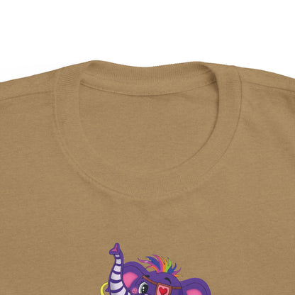 Piklez™ Toddler's Fine Jersey Tee – "Full of Love!" Graphic Shirt | Smile Universe Collection