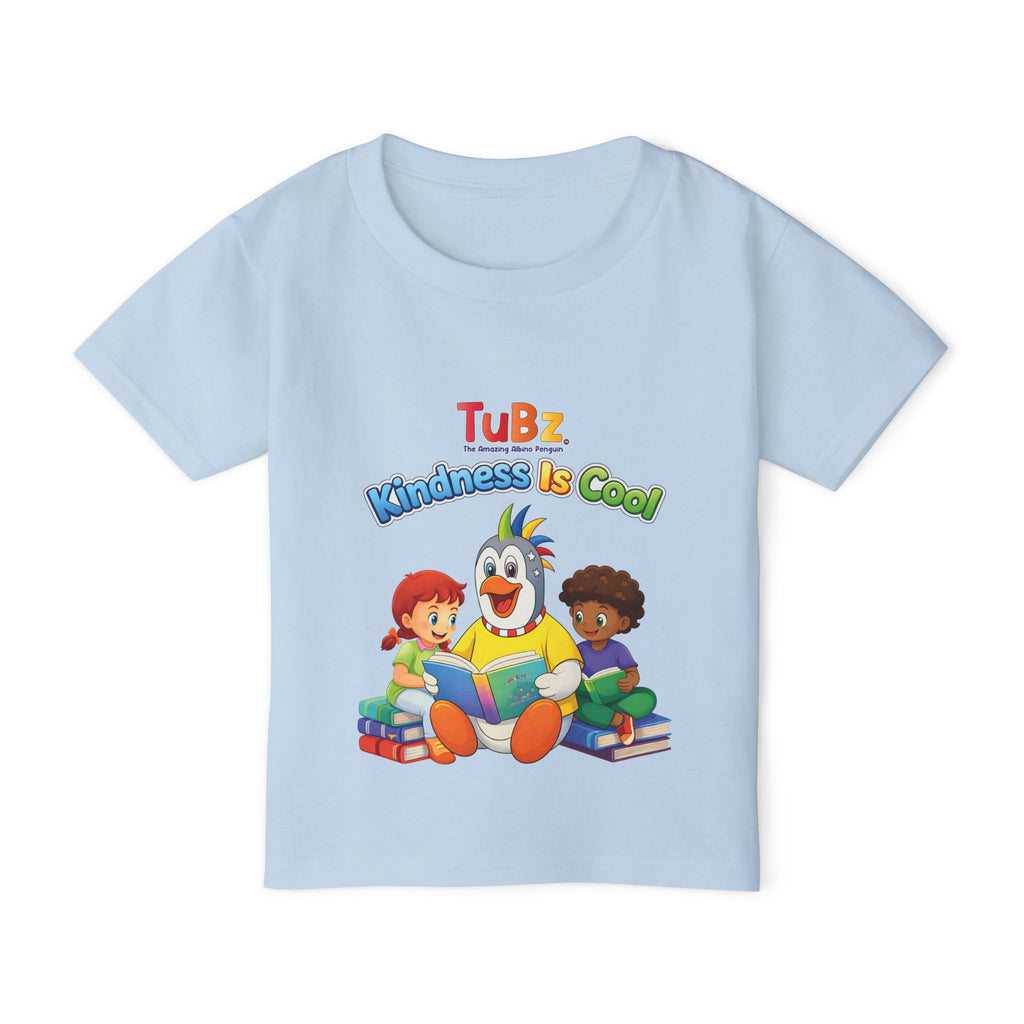 TuBz™ "Kindness Is Cool" Kids T-Shirt - Positive Message Graphic Tee | Smile Universe TuBz4Kidz