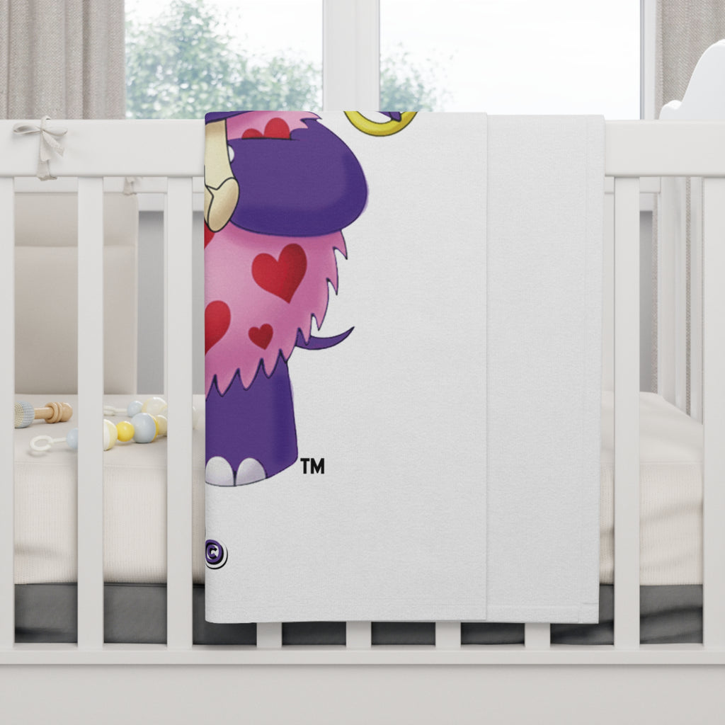 Piklez™ Soft Fleece Baby Blanket – "Full of Love!" Graphic | Smile Universe Collection