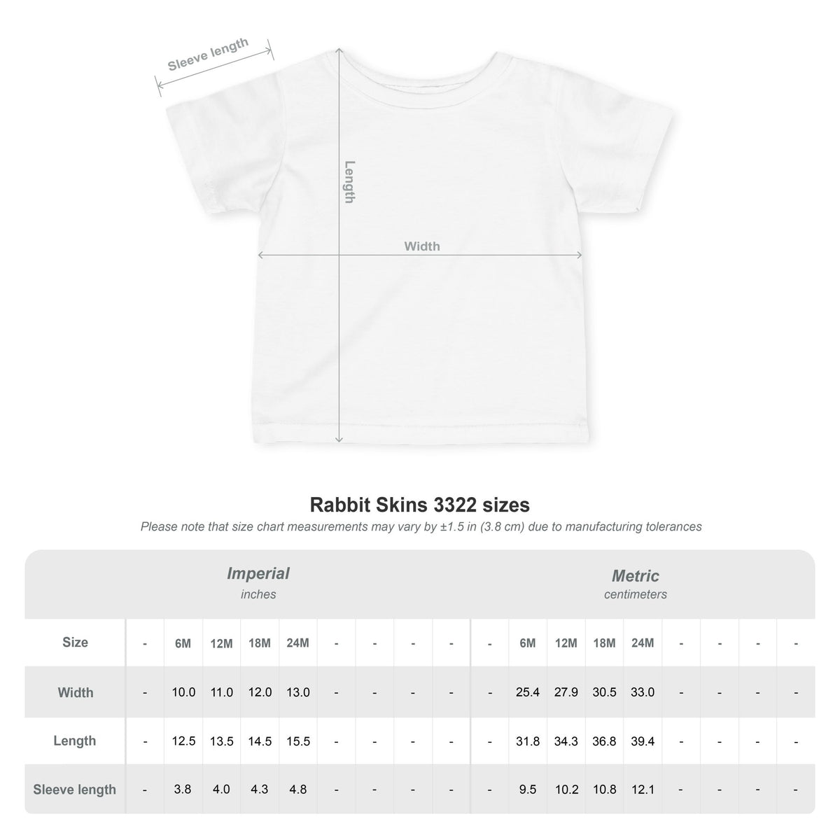 Potz™ Infant Fine Jersey Tee – "I Guide My ADHD Energy!" Graphic Tee | Smile Universe Collection