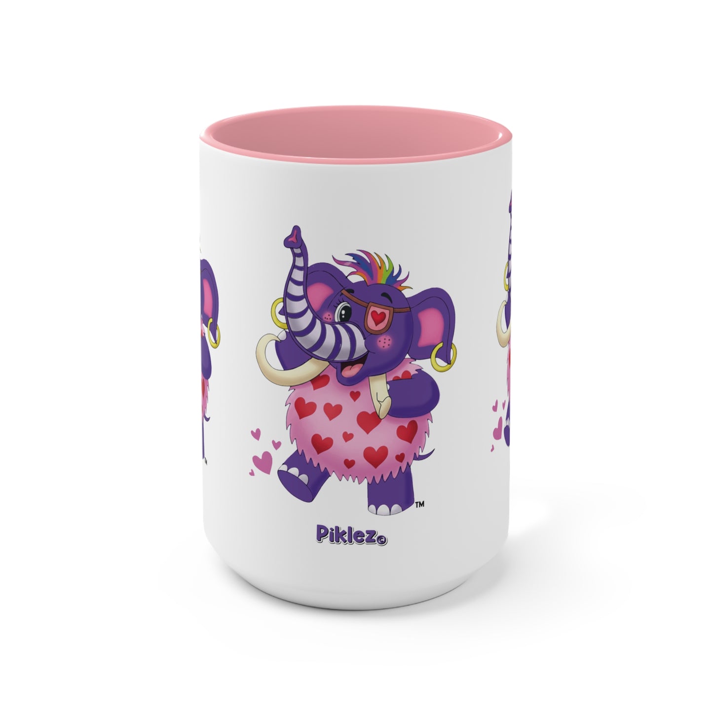 Piklez™ Accent Mug – "Full of Love!" Graphic | Smile Universe Collection