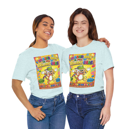 Potz™ Unisex Jersey Short Sleeve Tee – "My ADHD Brain is Full of Brilliant Ideas!" Graphic Tee | Smile Universe Collection