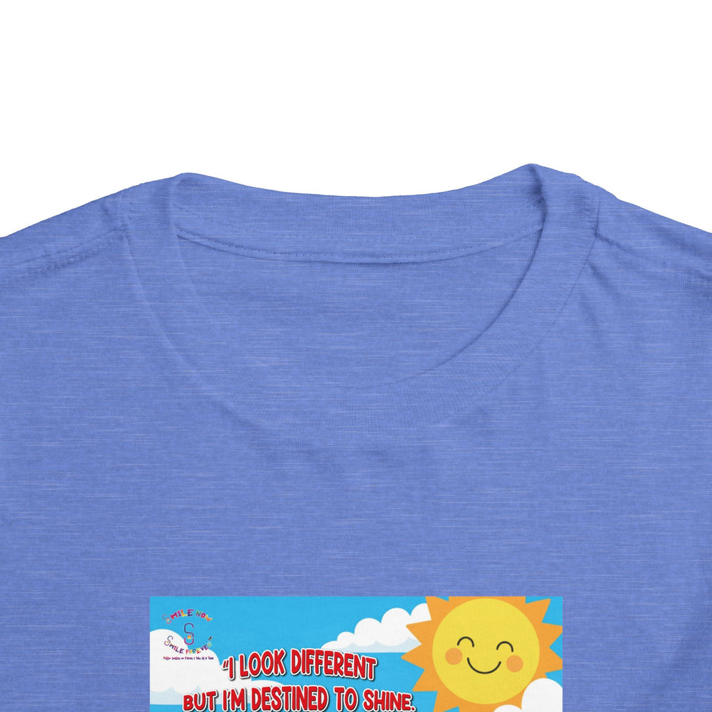 Piklez™ Toddler Tee – “Destined to Shine” Graphic Shirt | Smile Universe Collection