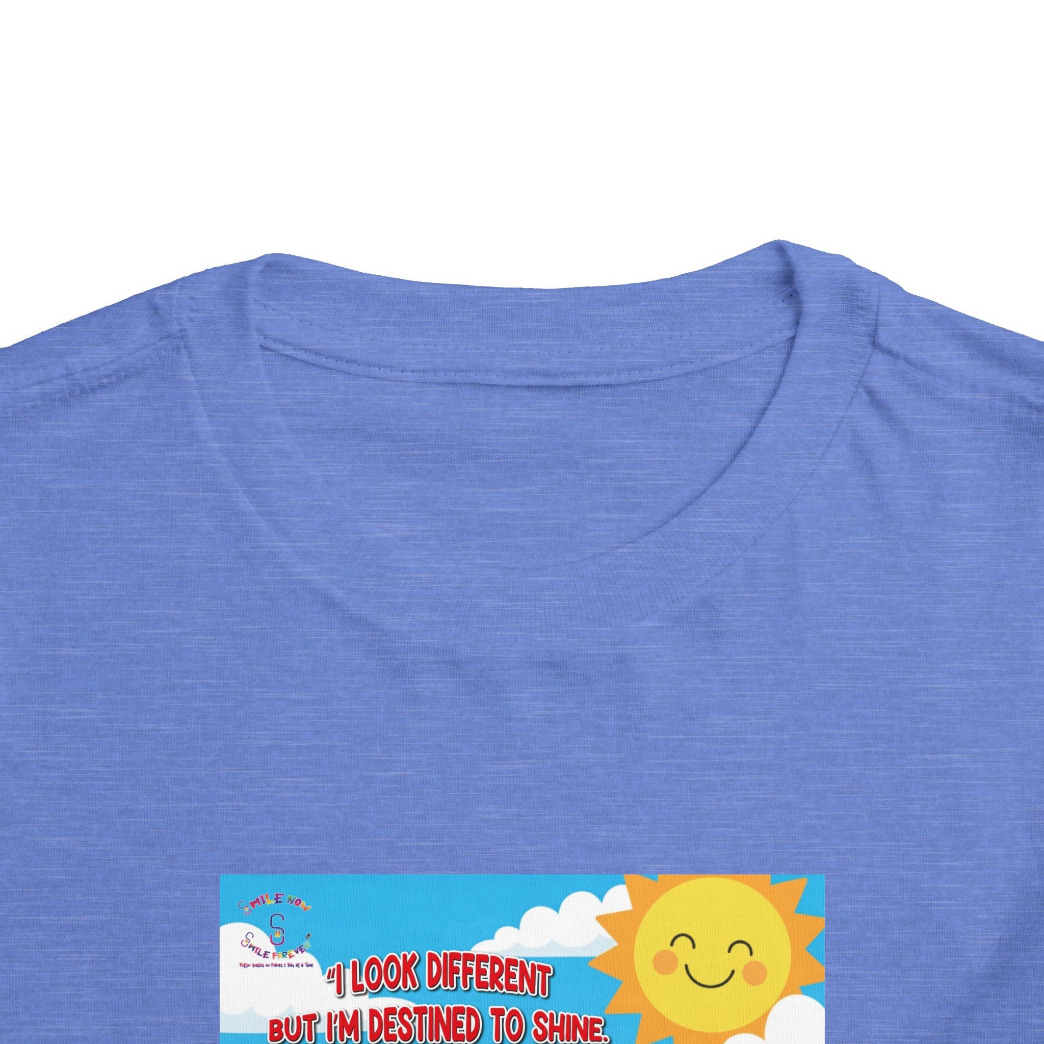 Piklez™ Toddler Tee – “Destined to Shine” Graphic Shirt | Smile Universe Collection