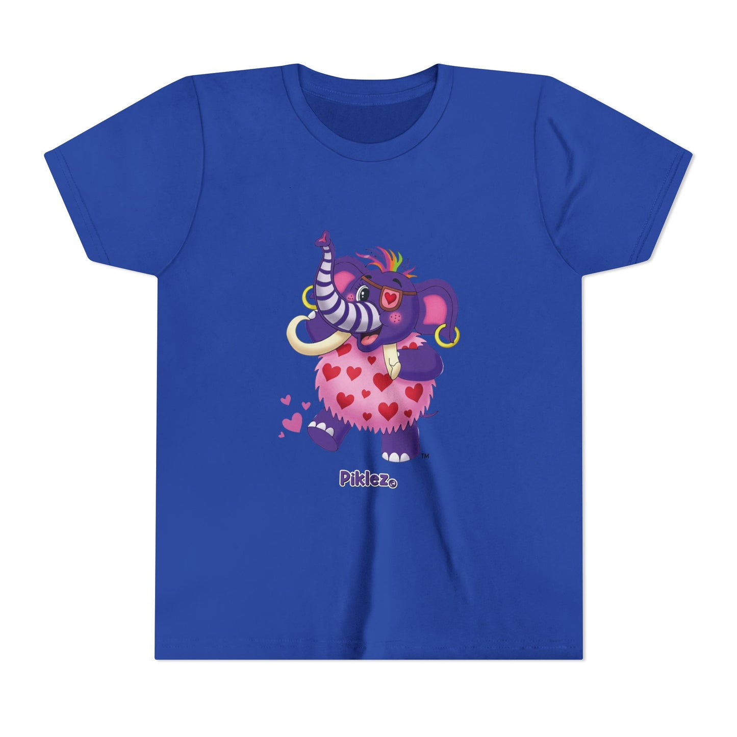 Piklez™ Youth Short Sleeve Tee – "Full of Love!" Graphic Shirt | Smile Universe Collection