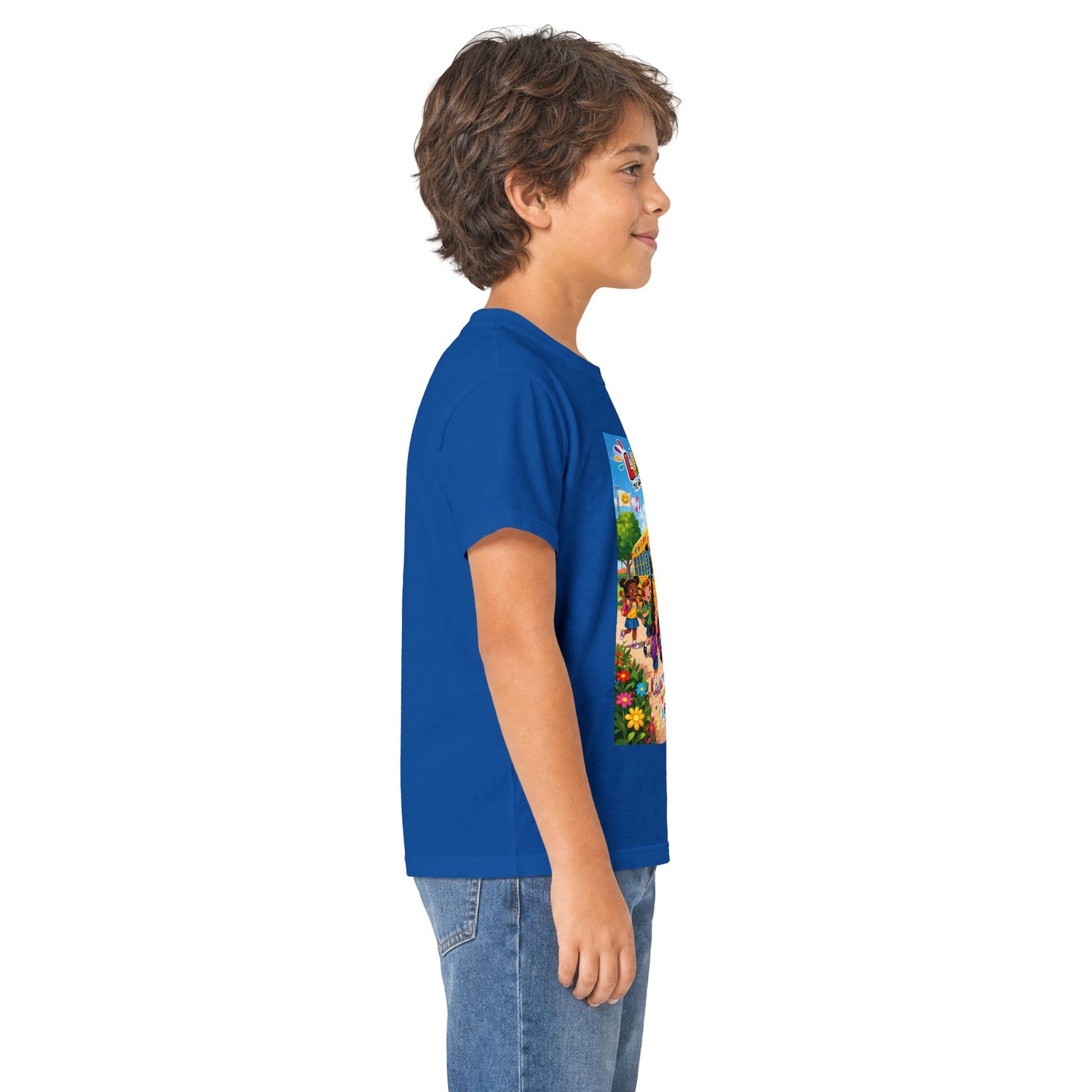 Lani™ Kids Softstyle Tee – "Let's Sing Happiness Together!" Graphic