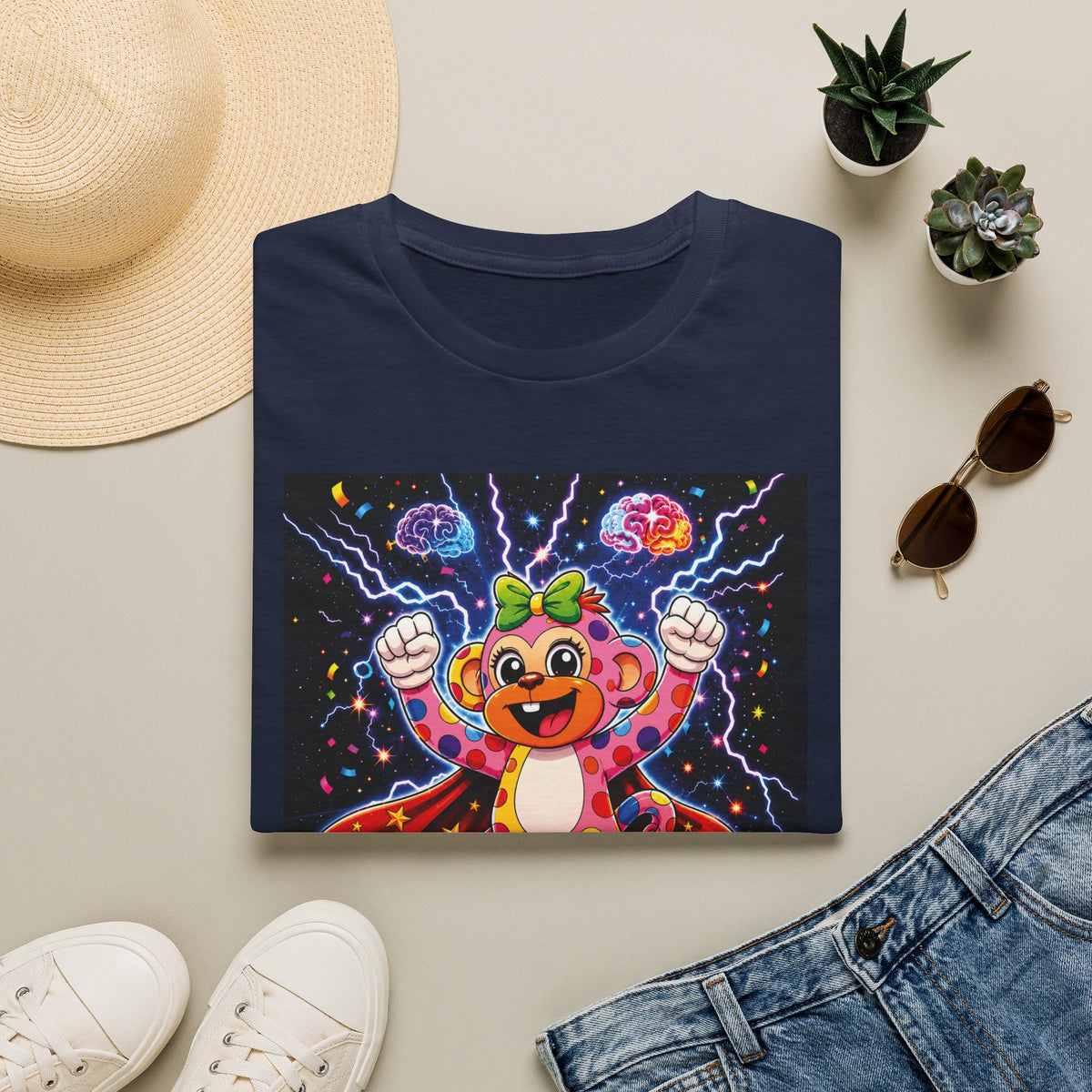 Panz™ Unisex Softstyle T-Shirt  for Adult– "My Energy is Powerful" Graphic Tee | Smile Universe Collection