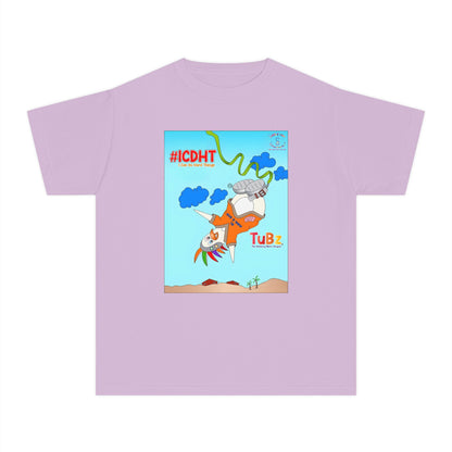 TuBz™ "I Can Do Hard Things" Youth T-Shirt | Youth Midweight Tee- Motivational Kids Graphic Tee
