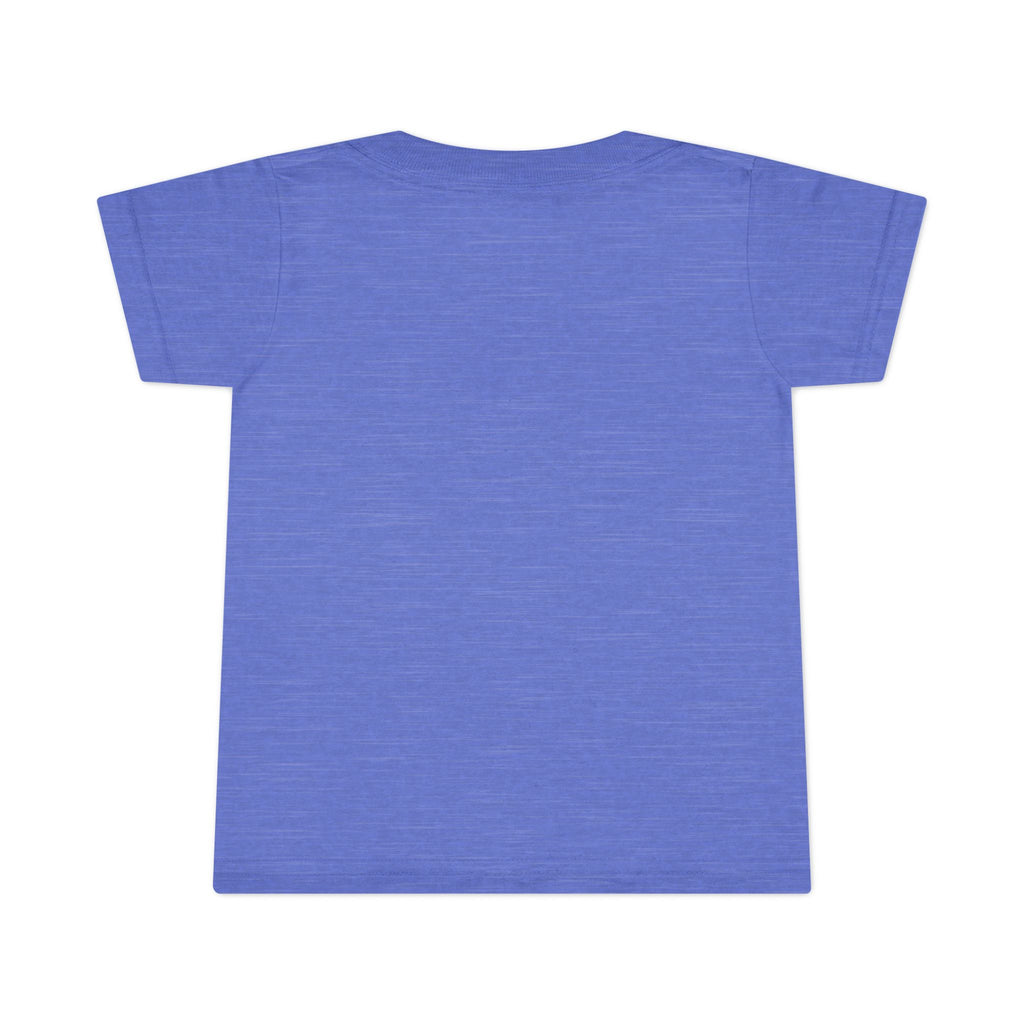 Toddler T‑Shirt — Cute Elephant Heart Design with Sun & ‘Free Hugs’ Text