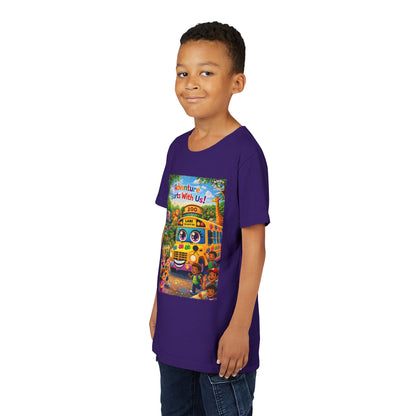 Lani™ Youth Short Sleeve Tee – "Adventure Starts With Us!" Graphic