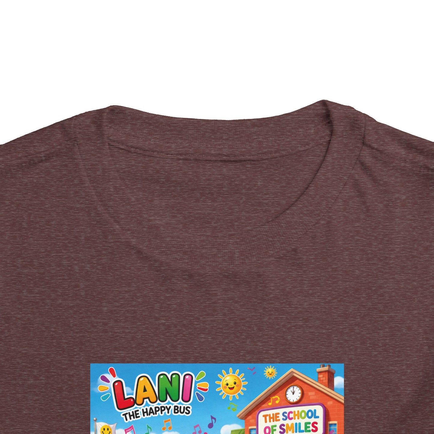 Lani™ Toddler Short Sleeve Tee – "Let's Sing Happiness Together!" Graphic
