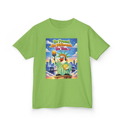 TuBz™M "Be Proud. Be Different. Be You." Kids T-Shirt - Inspirational Graphic Tee