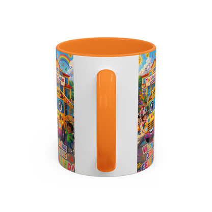 Lani™ Colorful Mug (11oz & 15oz) – "Where Being Different is CELEBRATED!" Graphic