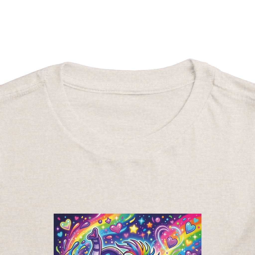 Piklez™ Toddler Short Sleeve Tee – "Magic Paint!" Graphic Shirt | Smile Universe Collection