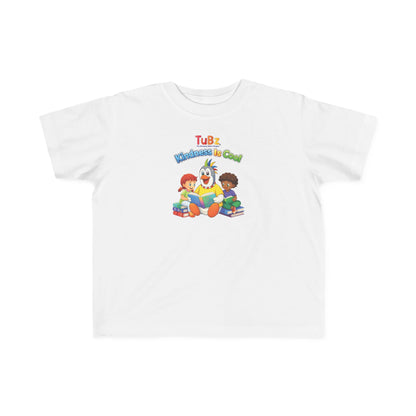 TuBz™ "Kindness Is Cool" Kids T-Shirt - Positive Message Graphic Tee | Smile Universe TuBz4Kidz