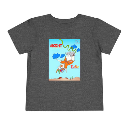 TuBz™ "I Can Do Hard Things" Toddler T-Shirt | Toddler Short Sleeve Tee  - Positive Kids Graphic Tee