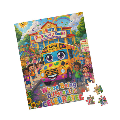 Lani™ Puzzle (110, 252, 520 & 1014-piece) – "Where Being Different is CELEBRATED!" Graphic