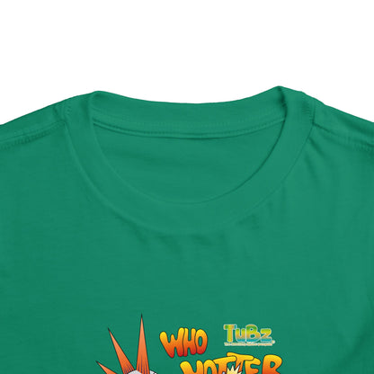 TuBz™ Rockstar Kids T-Shirt - "Who Hotter Than Me!" Graphic Tee | Smile Universe TuBz4Kidz Collection