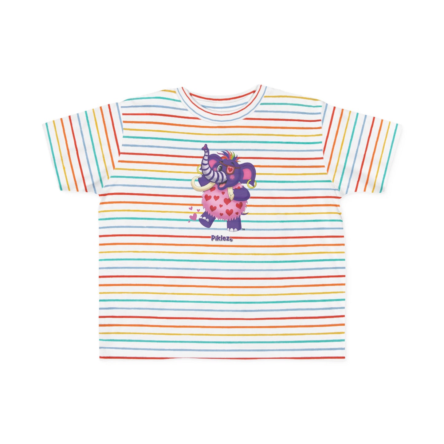 Piklez™ Toddler's Fine Jersey Tee – "Full of Love!" Graphic Shirt | Smile Universe Collection