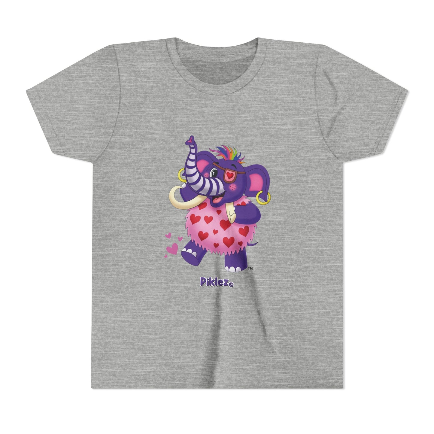 Piklez™ Youth Short Sleeve Tee – "Full of Love!" Graphic Shirt | Smile Universe Collection