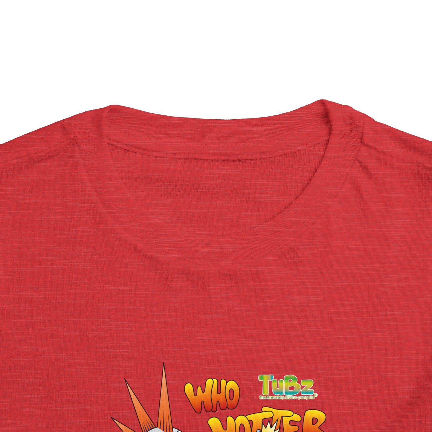 TuBz™ Rockstar Kids T-Shirt - "Who Hotter Than Me!" Graphic Tee | Smile Universe TuBz4Kidz Collection