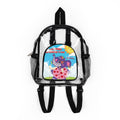 Piklez™ Clear Stadium Backpack – “Destined to Shine” Transparent Bag | Smile Universe Collection