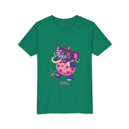 Piklez™ Youth Short Sleeve Tee – "Full of Love!" Graphic Shirt | Smile Universe Collection