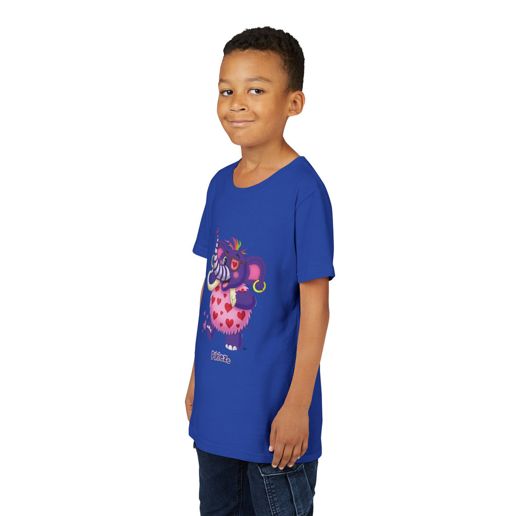 Piklez™ Youth Short Sleeve Tee – "Full of Love!" Graphic Shirt | Smile Universe Collection