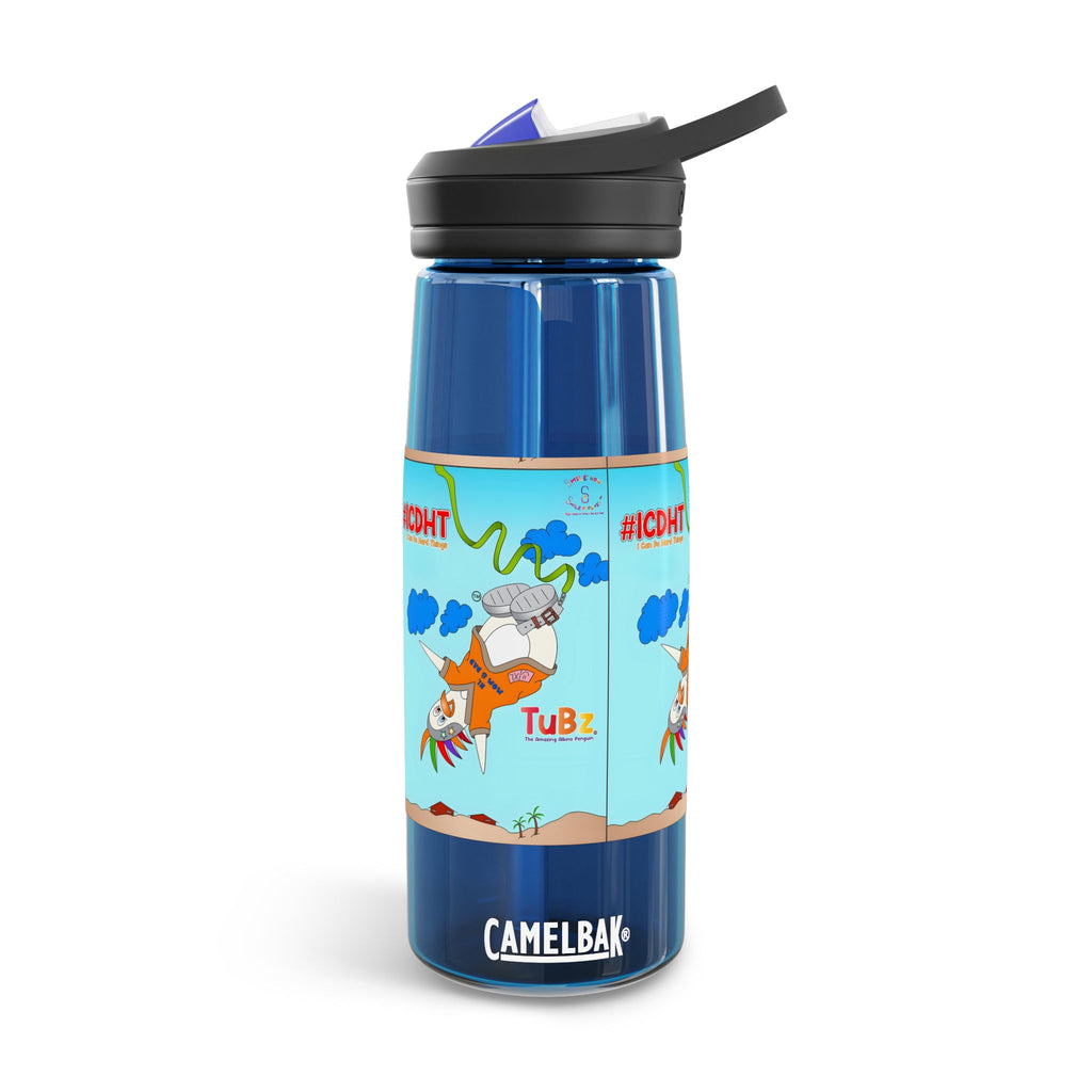 TuBz™ "I Can Do Hard Things" CamelBak Eddy® Kids Water Bottle - Spill-Resistant School Bottle